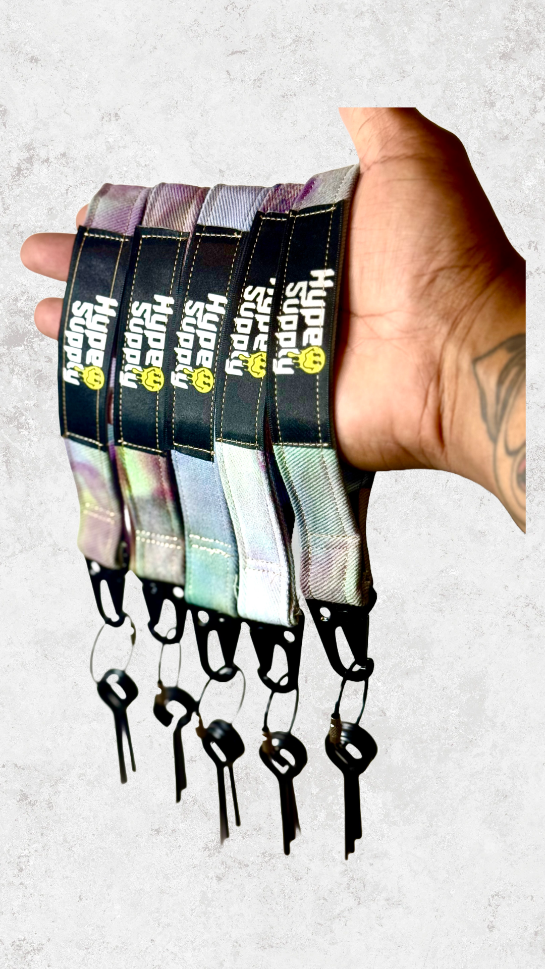 Pit Keys + Keychain